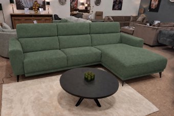 Loungebank Enschede in groen – kleurimpressie