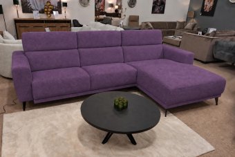 Loungebank Enschede in paars – kleurimpressie