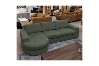 Loungebank Rond Aalsmeer in groen – kleurimpressie