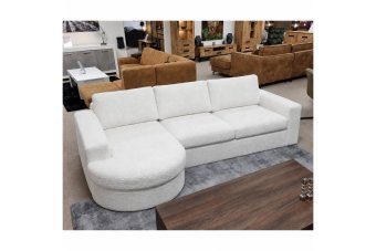 Loungebank Rond Aalsmeer in wit – kleurimpressie