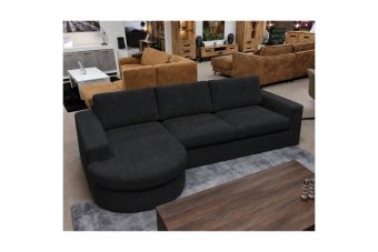 Loungebank Rond Aalsmeer in zwart – kleurimpressie