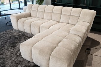 Loungebank Tynaarlo in creme – kleurimpressie