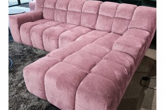Loungebank Tynaarlo in roze – kleurimpressie