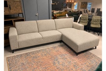 Maarssen 2 Zits + Longchair in beige – kleurimpressie