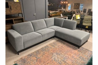 Maarssen Ottomaan in velvetstof – materiaalimpressie