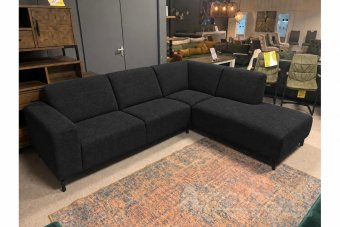 Maarssen Ottomaan in zwart – kleurimpressie