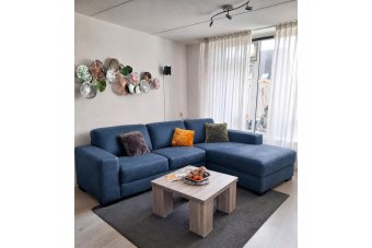 Malden 2 Zits + Longchair Klein in blauw – kleurimpressie