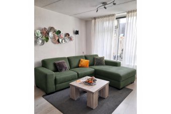 Malden 2 Zits + Longchair Klein in groen – kleurimpressie