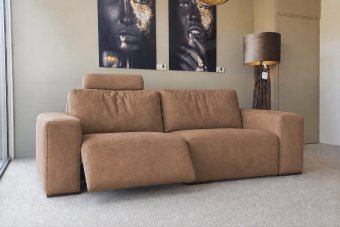 Marle 2 zits (1x Relax VSL Incl. 1X Hoofdsteun) in bruin – kleurimpressie