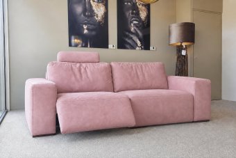 Marle 2 zits (1x Relax VSL Incl. 1X Hoofdsteun) in roze – kleurimpressie