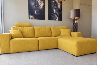 Marle Longchair in geel – kleurimpressie