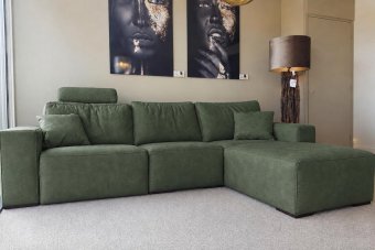 Marle Longchair in groen – kleurimpressie