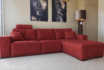 Marle Longchair in rood – kleurimpressie