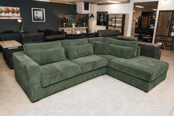 Merselo Ottomaan in groen – kleurimpressie