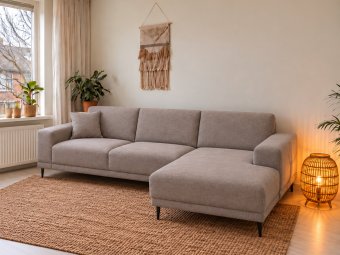 Bank Mijdrecht · 2 Zits + Longchair 330cm