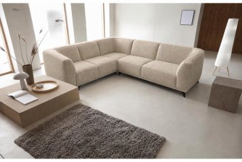 Niehove 2 + Hoek + 2 Zits in beige – kleurimpressie