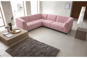 Niehove 2 + Hoek + 2 Zits in roze – kleurimpressie