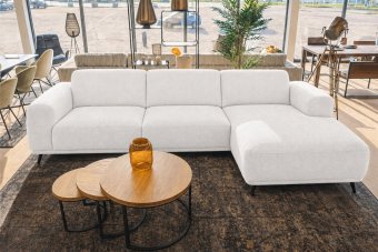 Olst 2 Zits + Longchair in wit – kleurimpressie
