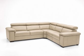 Oostvoorne 2 + Hoek + 2 zits in beige – kleurimpressie