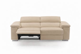 Oostvoorne 2 zits met (1X VSL Relaxfunctie) in beige – kleurimpressie