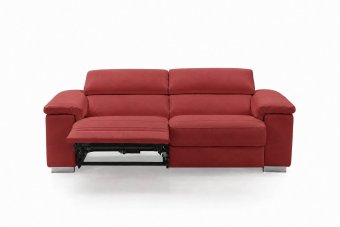 Oostvoorne 2 zits met (1X VSL Relaxfunctie) in rood – kleurimpressie