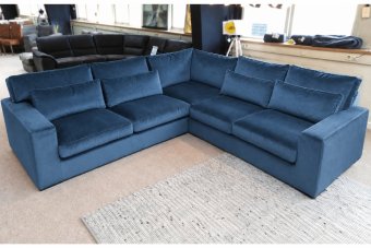 Oudenbosch 2 + Hoek + 2 Zits in blauw – kleurimpressie