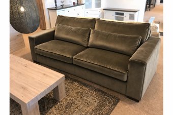 Oudenbosch 2 Zits in velvetstof – materiaalimpressie