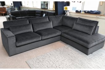 Oudenbosch Loungebank in antraciet – kleurimpressie