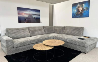 OUTLET - ALPHEN AAN DEN RIJN! - Hoorn 3 Zits + Ottomaan - foto 1
