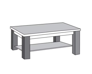 OUTLET - ALPHEN AAN DEN RIJN! - Schaarsbergen Salontafel T13-TB - foto 1