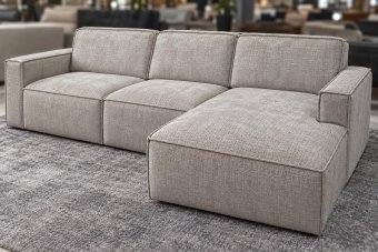 Bank Papendrecht · 2 Zits + Longchair 275cm