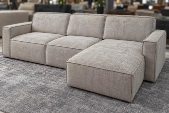 Bank Papendrecht · 2 Zits + Longchair 275cm