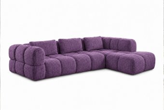 Pijnacker Loungebank in paars – kleurimpressie
