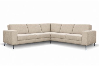 Pingjum 2 Zits + Hoek + 2 Zits in beige – kleurimpressie