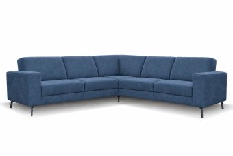 Pingjum 2 Zits + Hoek + 2 Zits in blauw – kleurimpressie