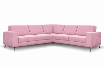 Pingjum 2 Zits + Hoek + 2 Zits in roze – kleurimpressie