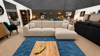 Bank Rotterdam · 2 Zits + Longchair 290cm