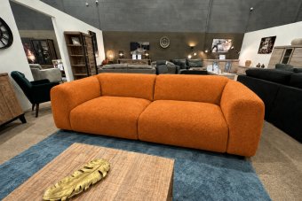 Rotterdam 2 Zits Bank in oranje – kleurimpressie