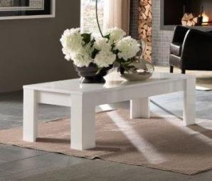 OP=OP Marknesse Salontafel 126x67cm Wit