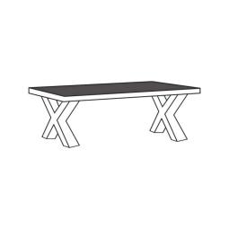 Kwadro Salontafel T13-X Antraciet