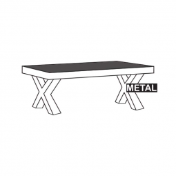 Kwadro Salontafel T13-XM Antraciet