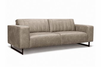 Scherpenisse 2 Zits Bank in taupe – kleurimpressie