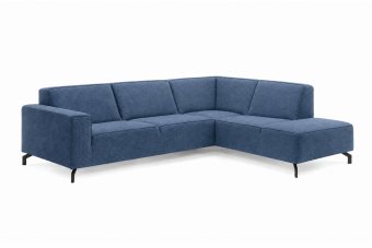 Ter Aar 2.5 Zits + Ottomaan in blauw – kleurimpressie