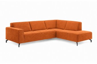 Ter Aar 2.5 Zits + Ottomaan in oranje – kleurimpressie