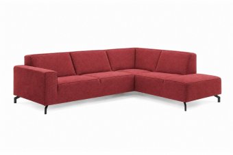 Ter Aar 2.5 Zits + Ottomaan in rood – kleurimpressie