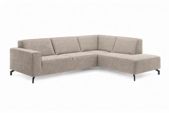 Ter Aar 2.5 Zits + Ottomaan in taupe – kleurimpressie