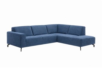 Ter Aar Ottomaan in blauw – kleurimpressie