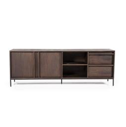 TV-Meubel Jimmy 2-deurs 2-laden - Bruin - 95865