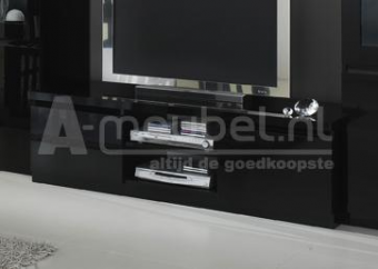 Apeldoorn TV meubel Klein Zwart