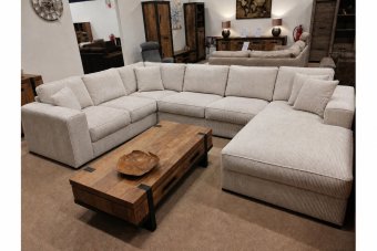 U-Bank Berlicum in ribstof – materiaalimpressie